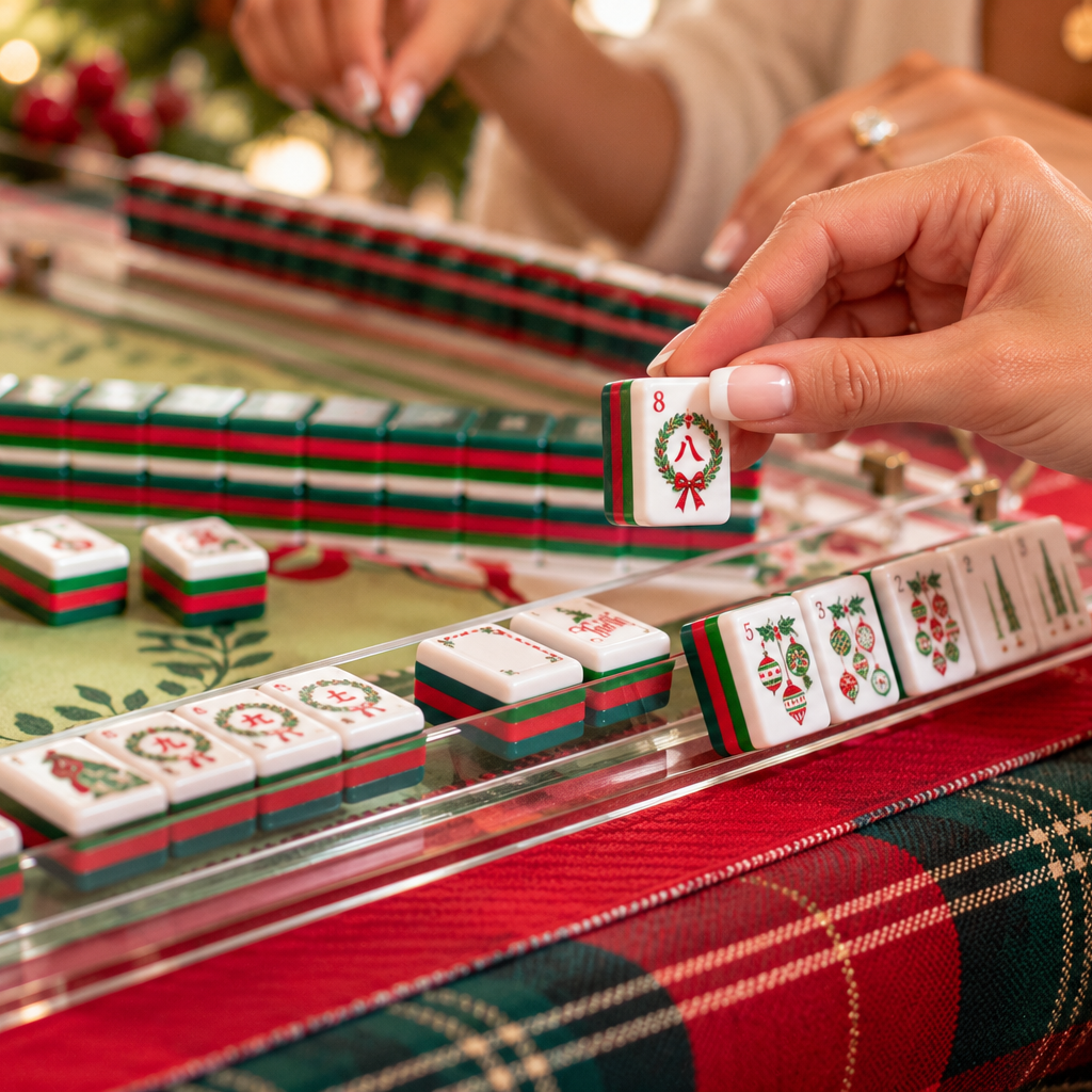 Dear Santa Mahjong Tile Set — alternate view