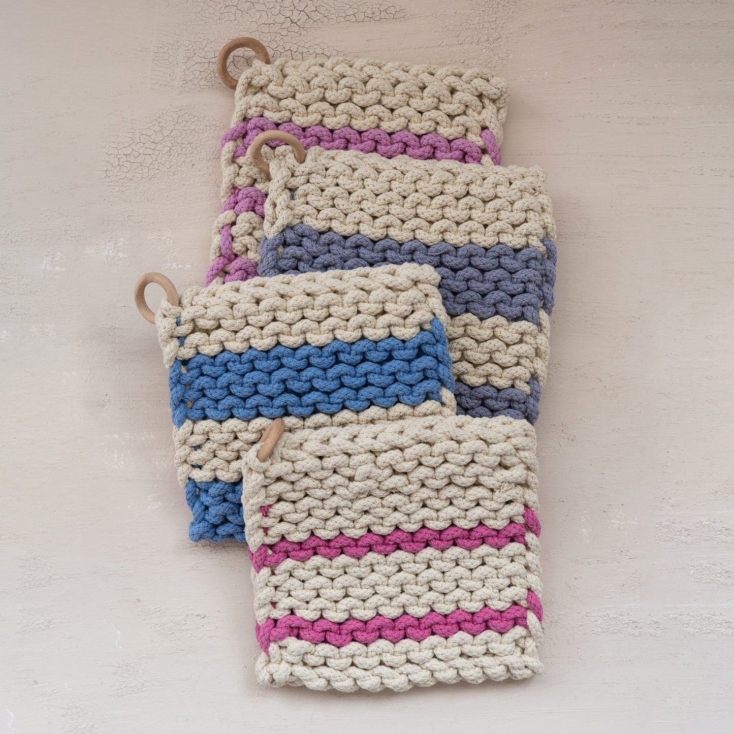 Hazel Mazel Crocheted Pot Holder
