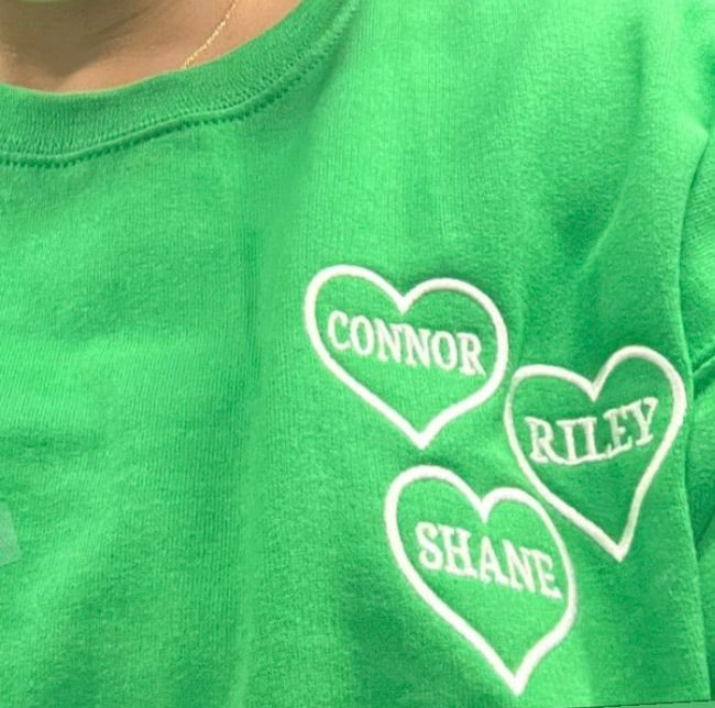 Adults Custom Crewneck Cotton Sweater