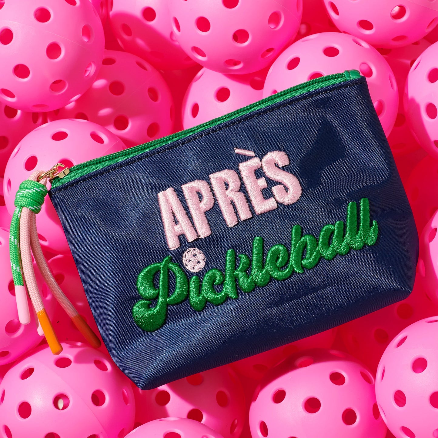 The Après Pickleball Zip Pouch, Small