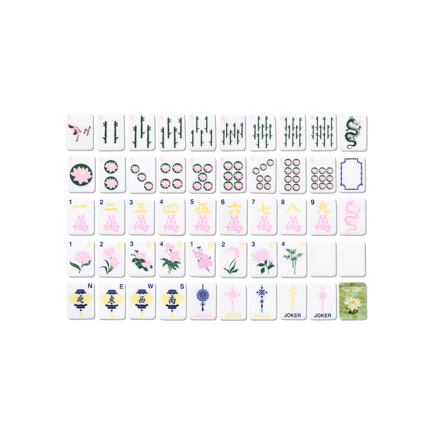 Waterlily Collector’s Edition Mahjong Box Set - photo 4