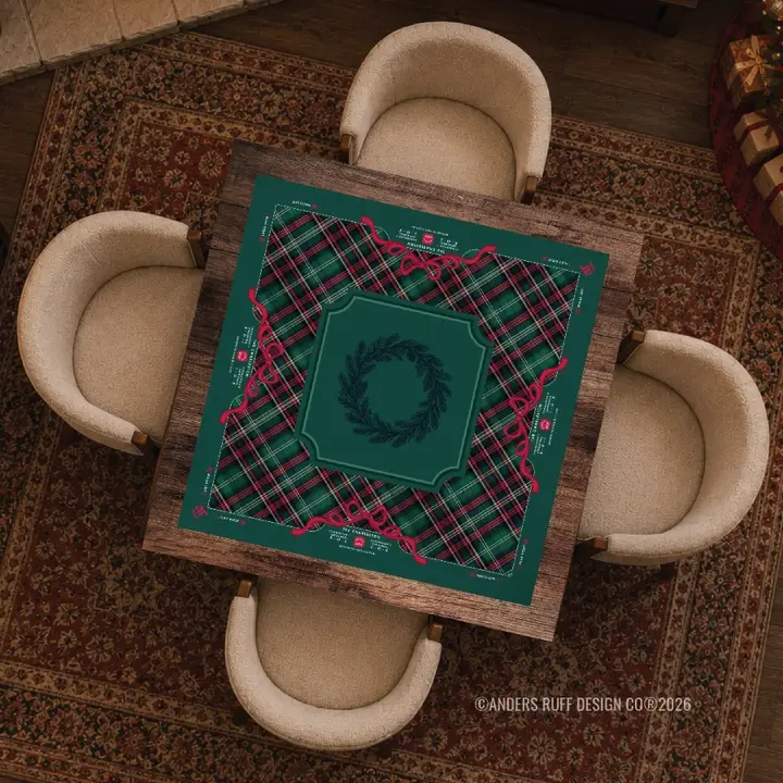 Evergreen Holiday Mat