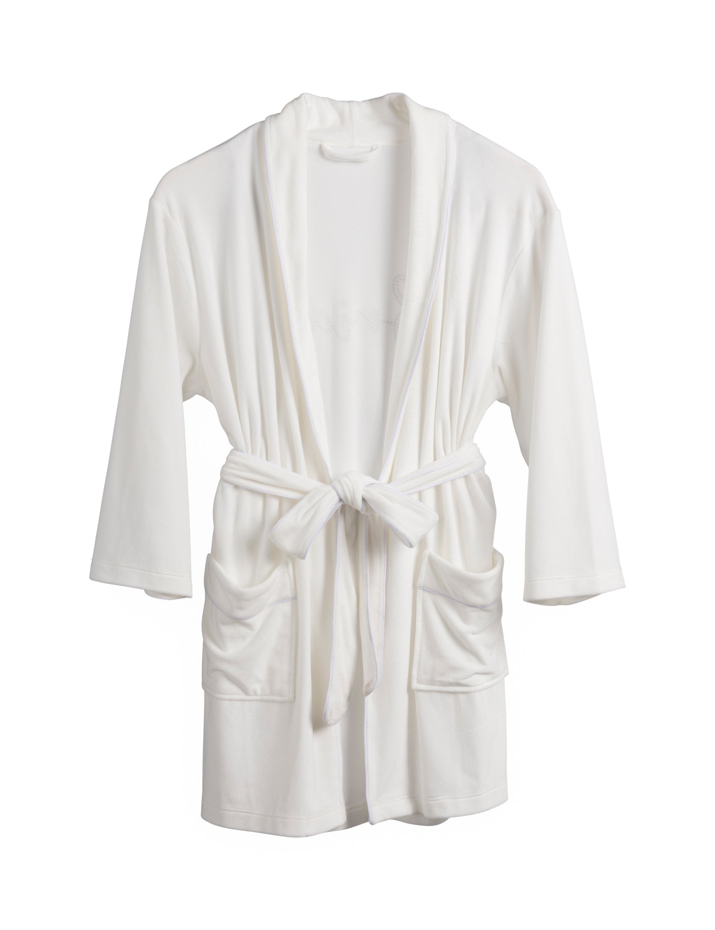 Plush Bejeweled "Bride" Robe