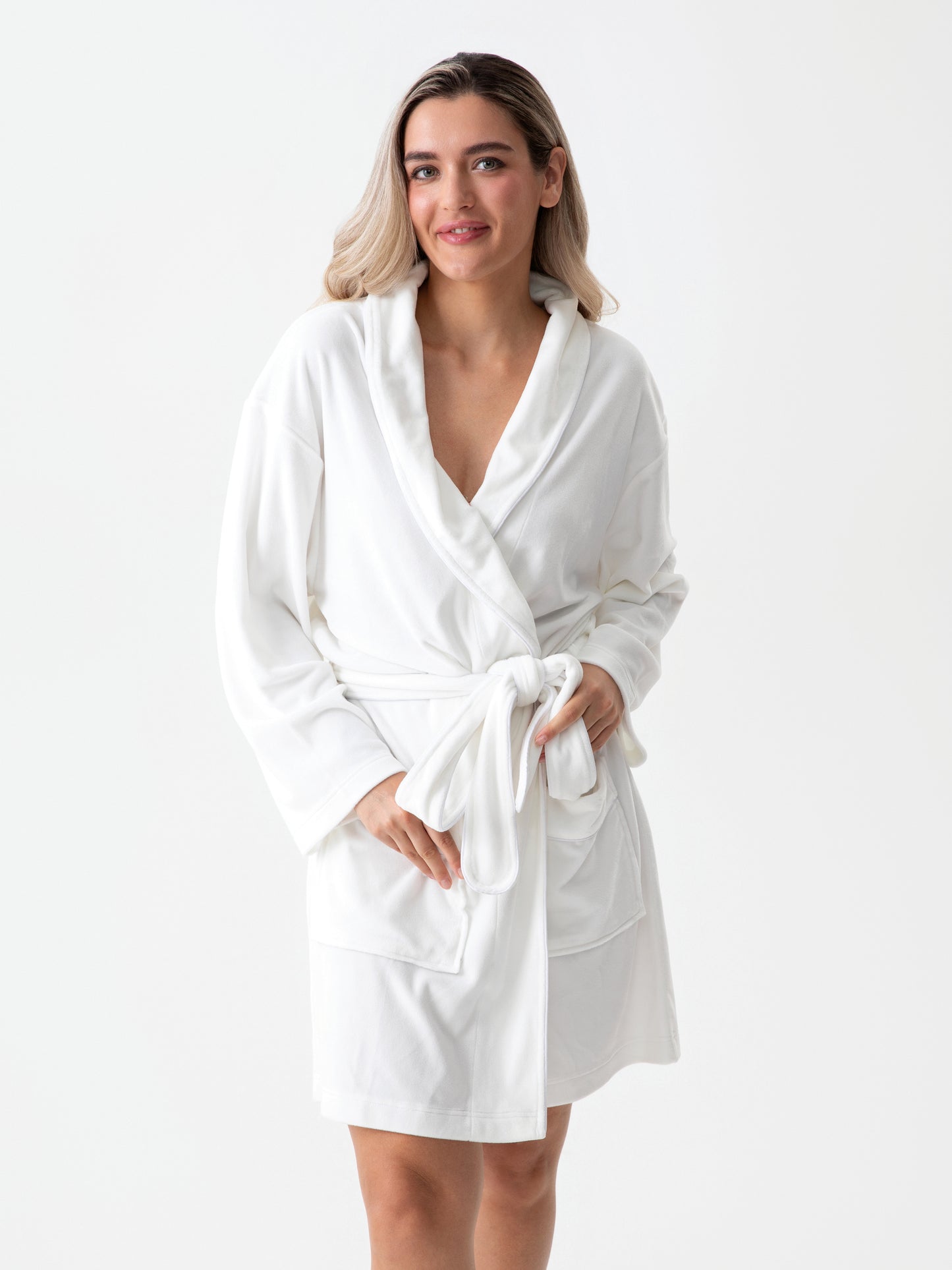 Plush Bejeweled "Bride" Robe