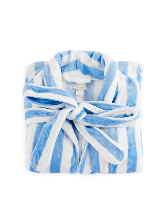 Sky Stripes Robe for Women