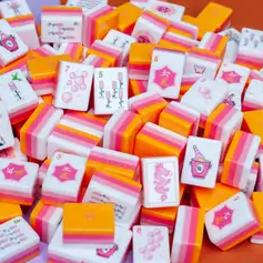 Bams & Bubbly Mahjong Tiles