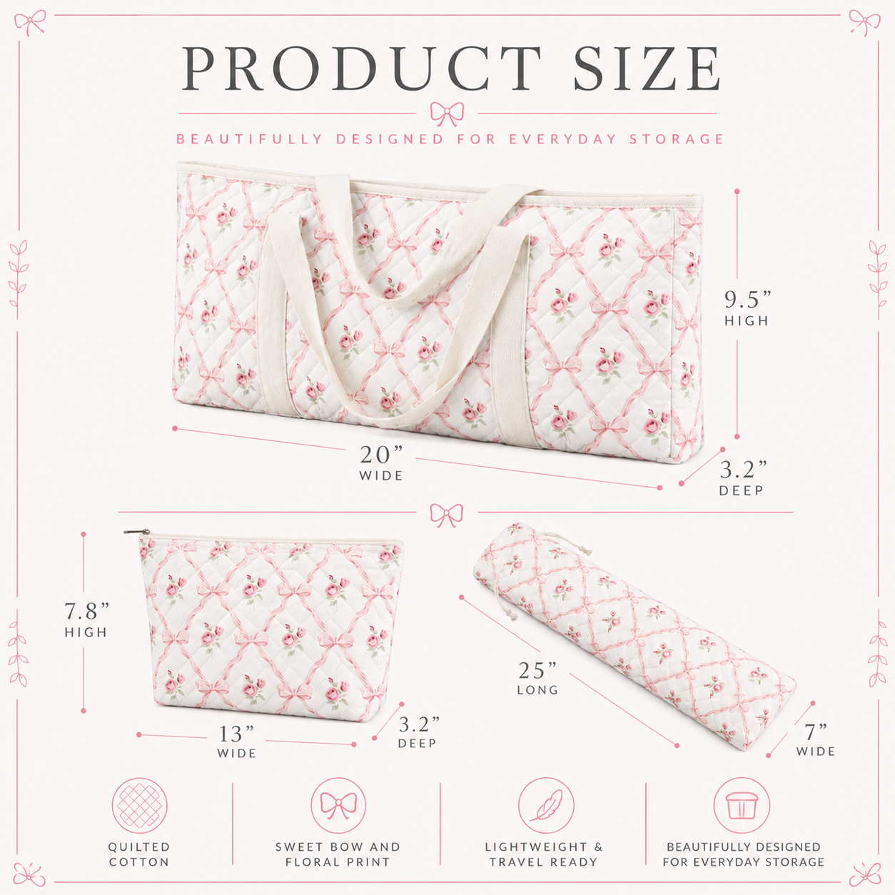 Mahjong Carry-All 3 Piece Set