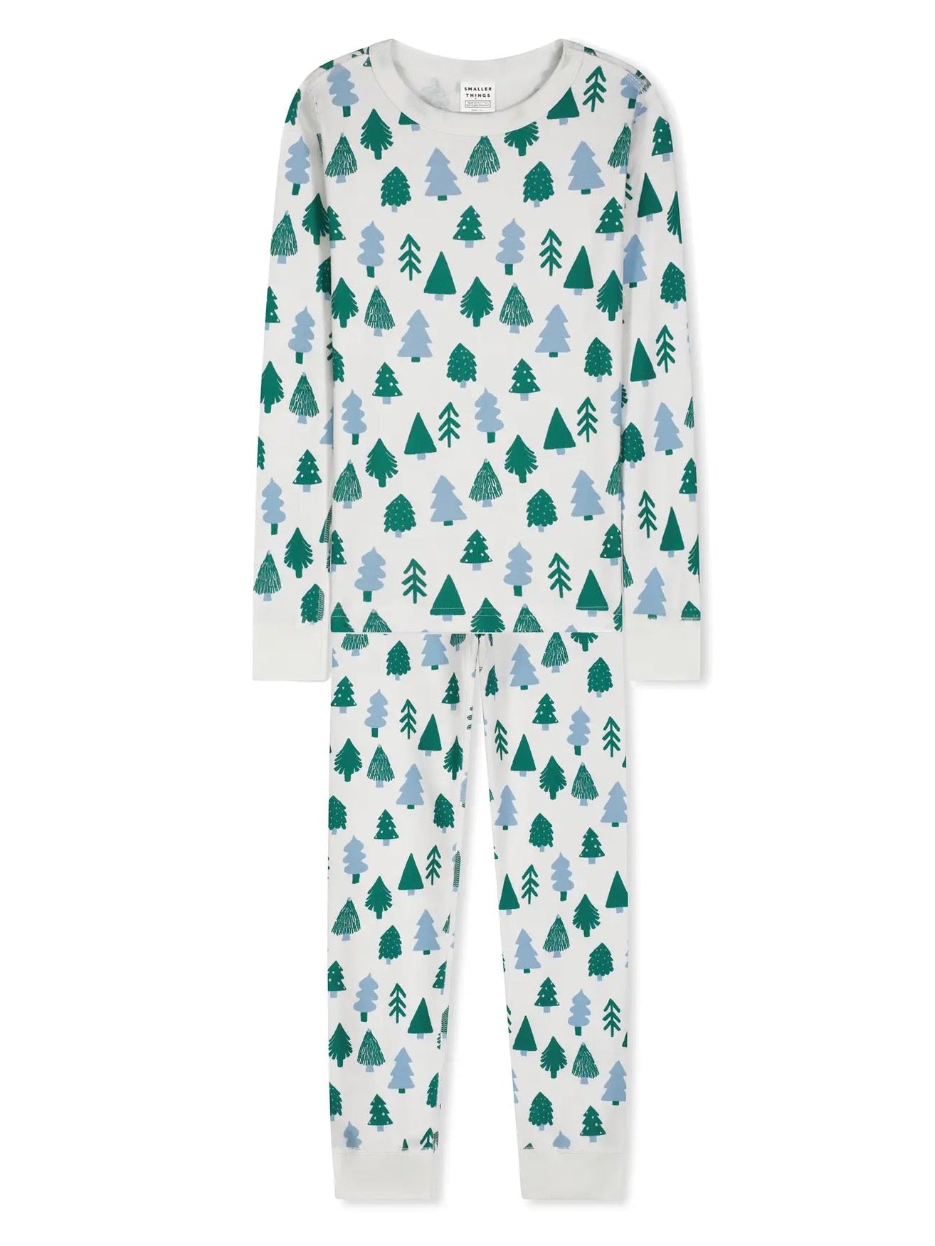 Christmas Trees Children's Organic Cotton Pajama Set