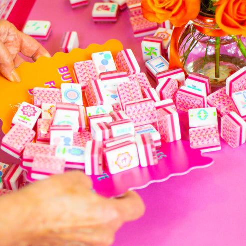 Crystals Mahjong Tiles