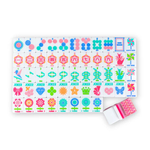 Crystals Mahjong Tiles