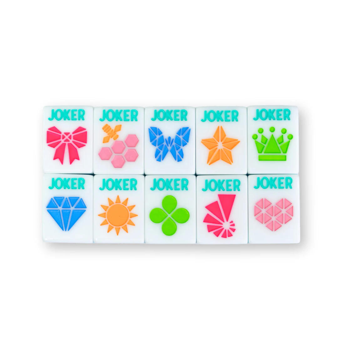 Crystals Prism Mahjong Tiles