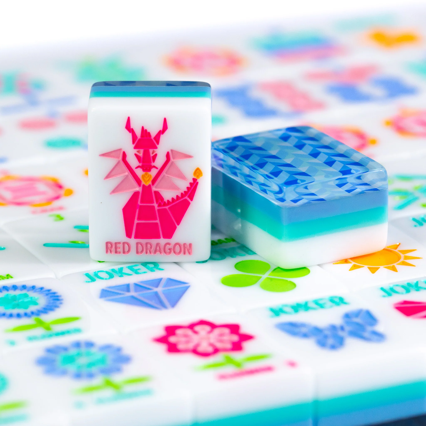 Crystals Prism Mahjong Tiles