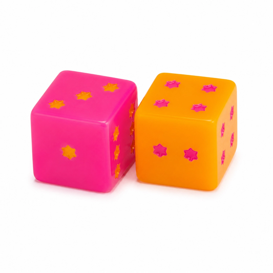 Bams & Bubbly mahjong dice set with pouch