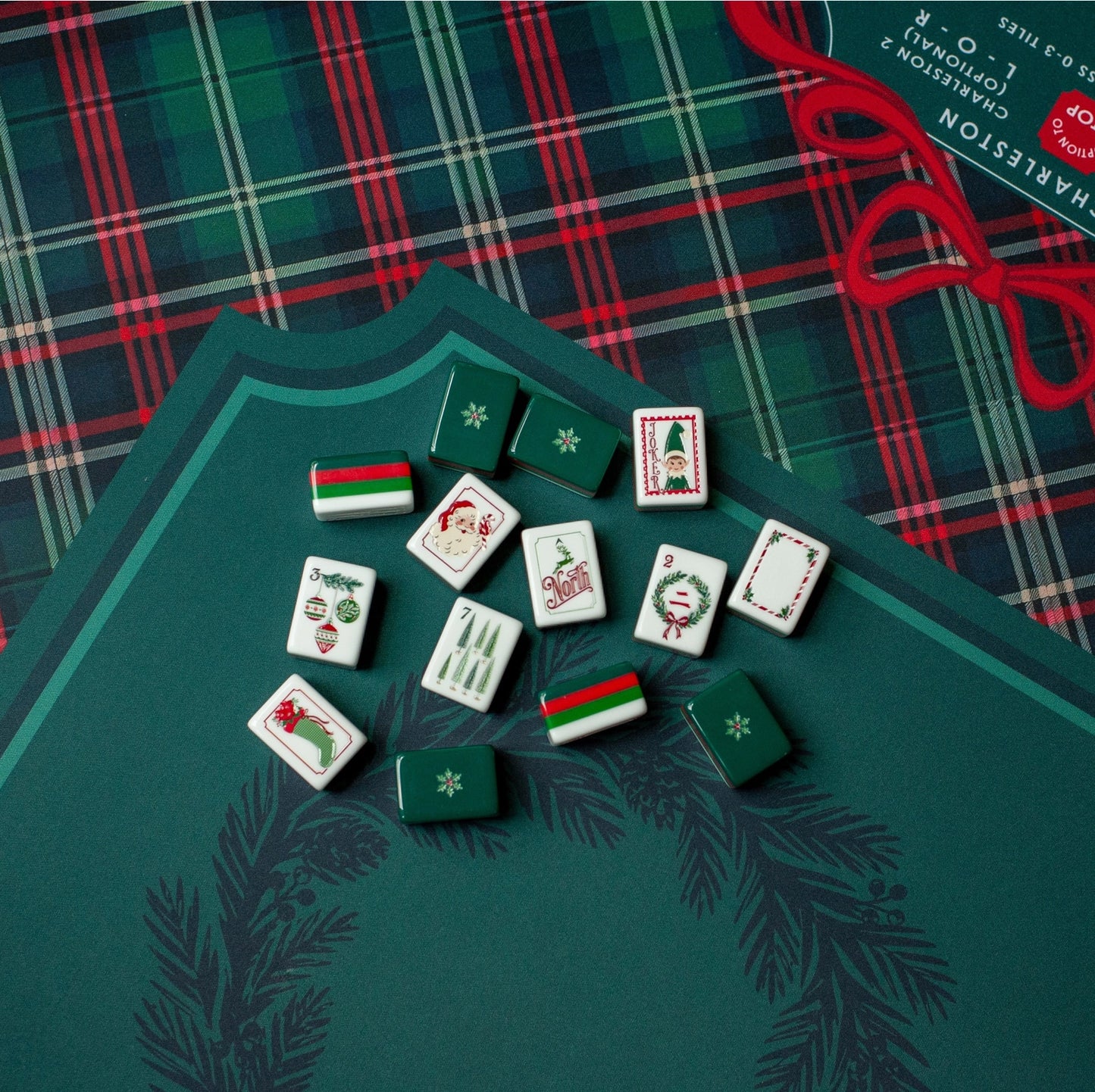 Dear Santa Mahjong Tile Set — alternate view