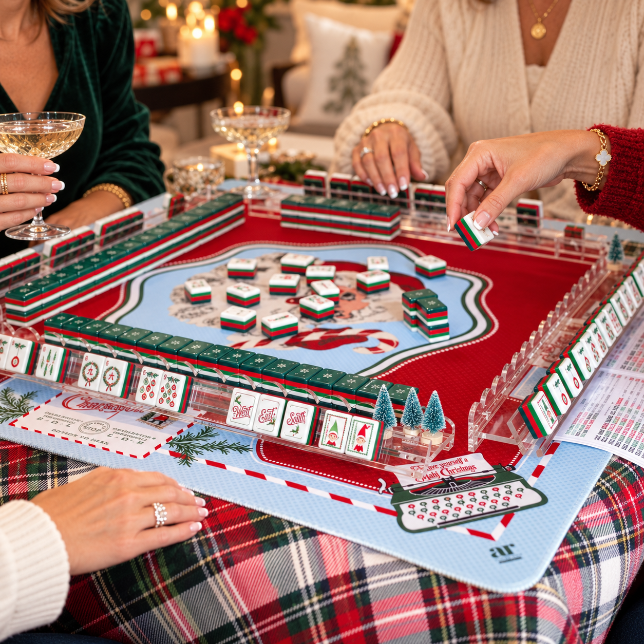 Dear Santa Mahjong Tile Set — alternate view