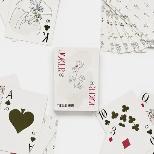Garden Floral Canasta Cards