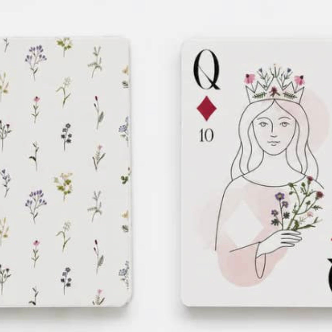 Garden Floral Canasta Cards