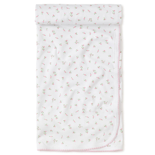Kissy Kissy Garden Roses Blanket