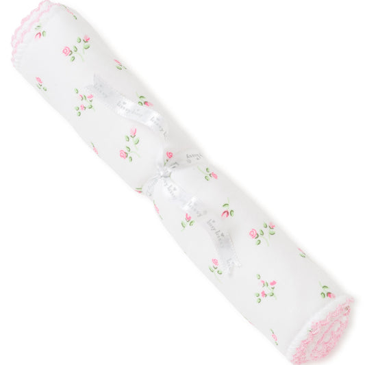 Kissy Kissy Garden Roses Burp Cloth