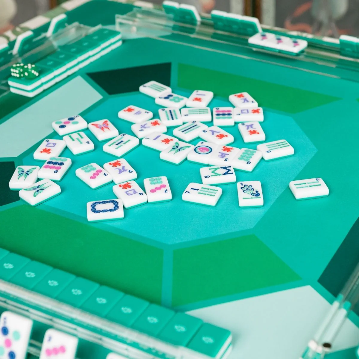 Gem Double Sided Mahjong Mat