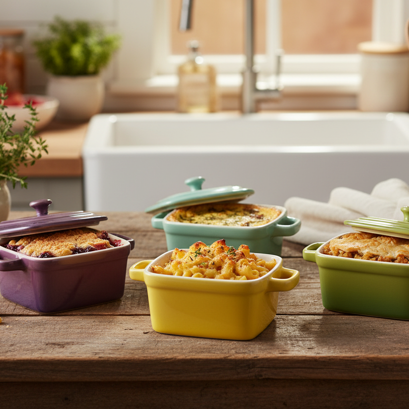 Hazel Mazel Stoneware Baker, Mini
