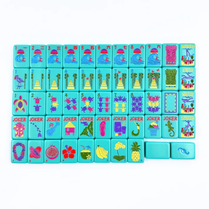 "Destination" Mahjong Tiles - Chunky