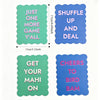 Mahjong Tile Storage Bag Hot Pink with Shuffler Cards - photo 3