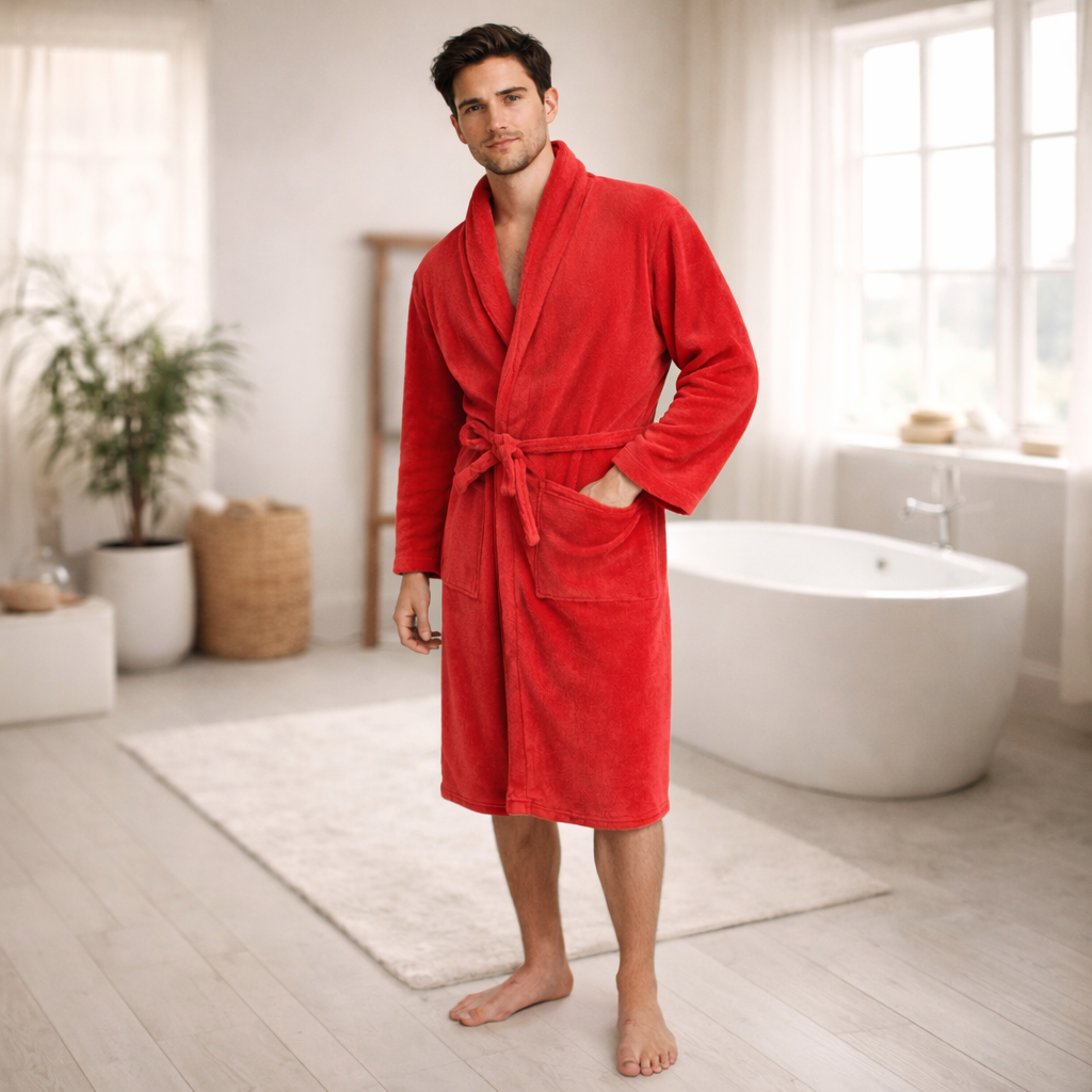 Plush Robe for Men