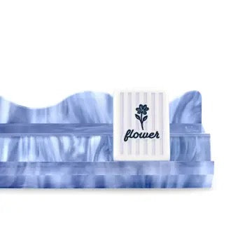 Carolina Blue Acrylic Mahjong Racks & Magnetic Pushers