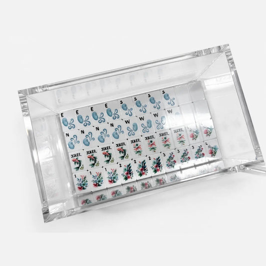 Clearly Mahjong Tile Storage Box | Clear Acrylic