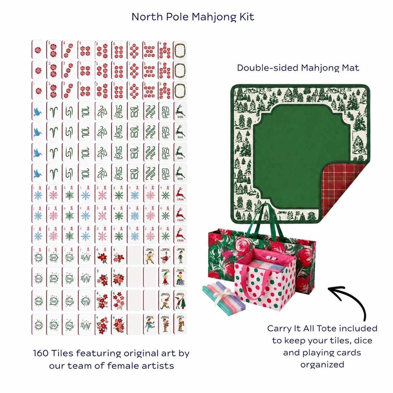 North Pole Mahjong Tile Kit - photo 5