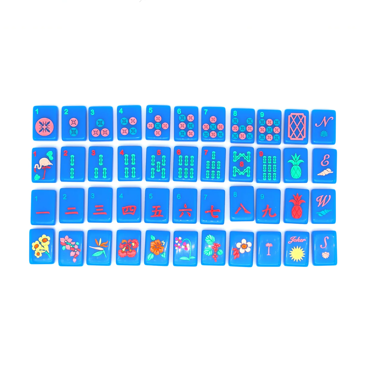 Island Mahjong Tiles