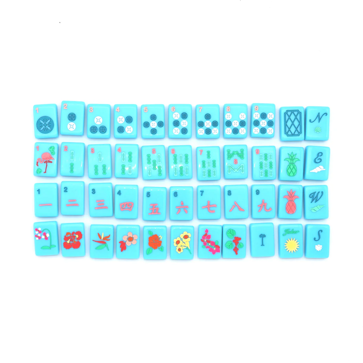 Island Mahjong Tiles