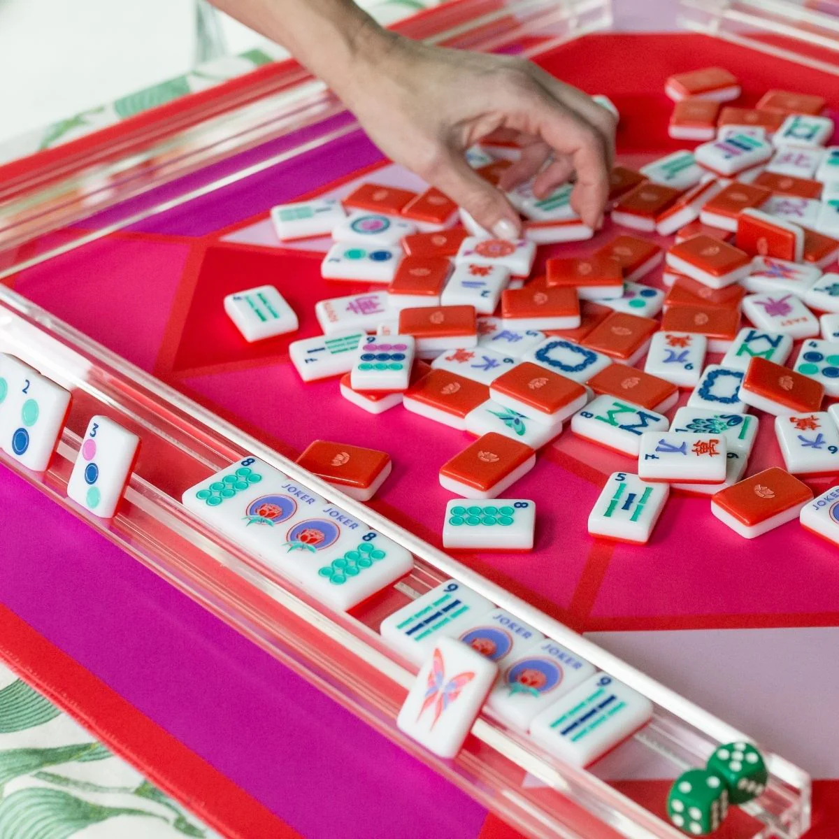 The Jewels Mahjong Tiles