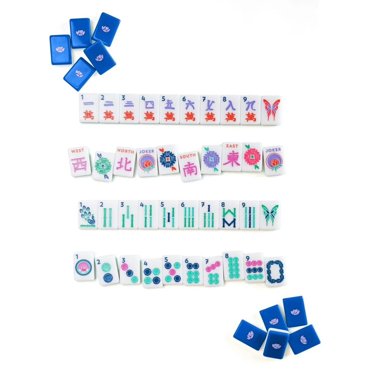 The Jewels Mahjong Tiles