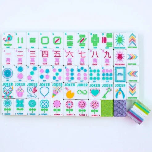 Crystals Mahjong Tiles