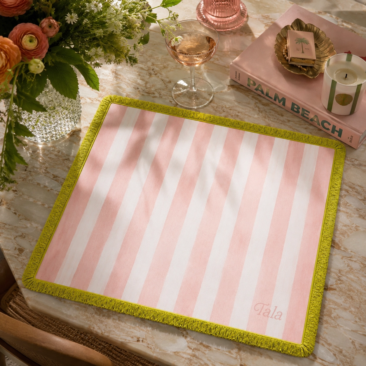 Cabana Fringe Mahjong Mat