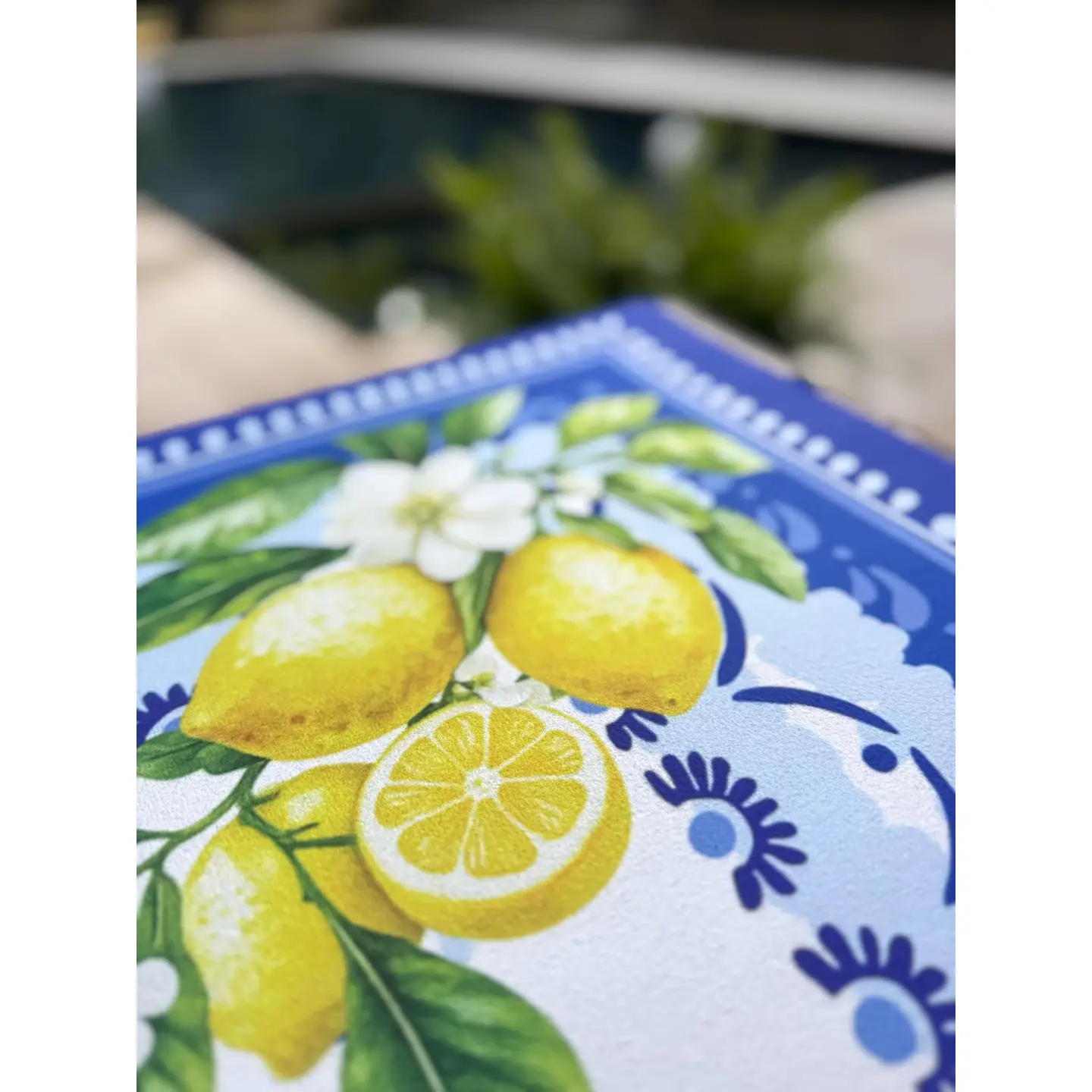 Limoncello Tile Mahjong Mat