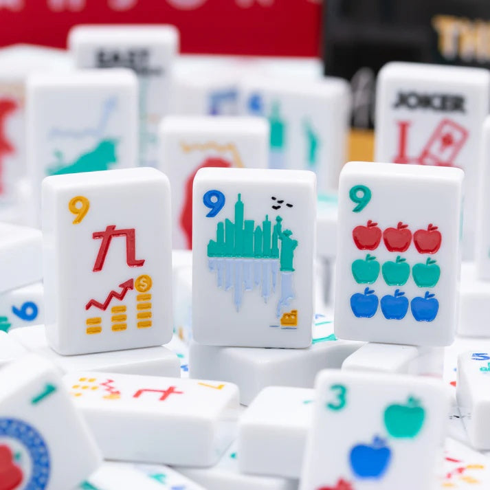 "Destination" Mahjong Tiles - Chunky