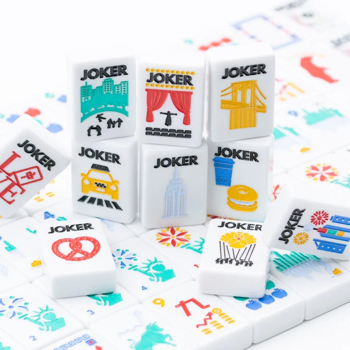 "Destination" Mahjong Tiles - Chunky