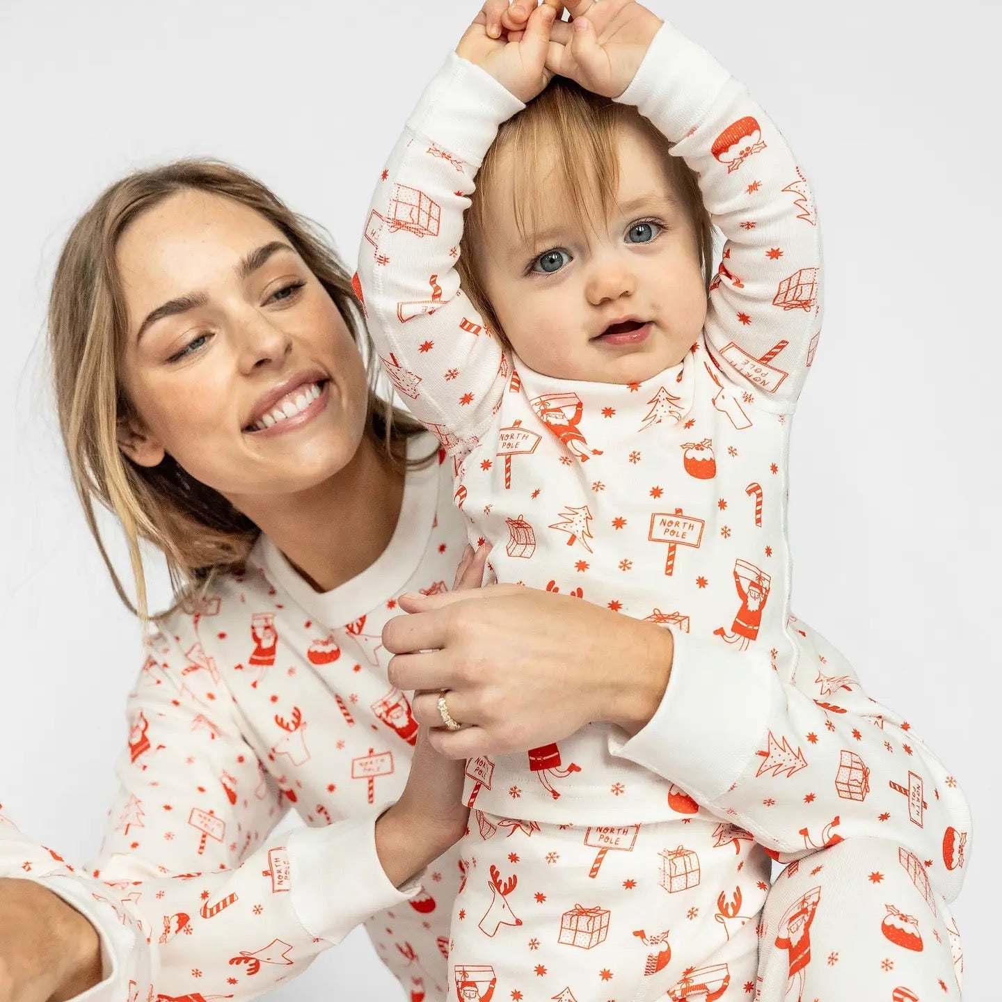 North Pole Children's Organic Cotton Pajama Set