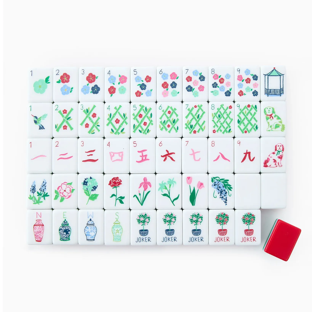 Oh My Mahjong Nantucket Mahjong Tile Set