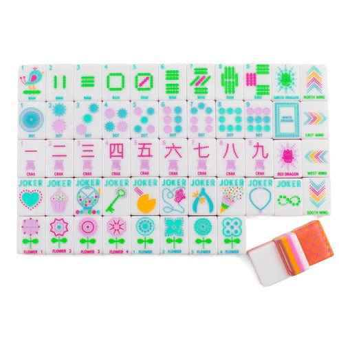 Crystals Mahjong Tiles
