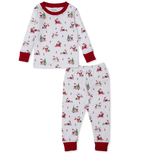 Kissy Kissy "Santa & His Reindeer" Pajama Set