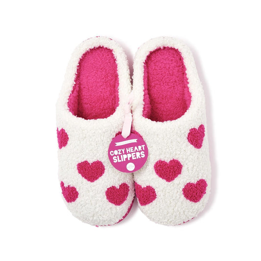 The Sherpa Slipper - Hearts