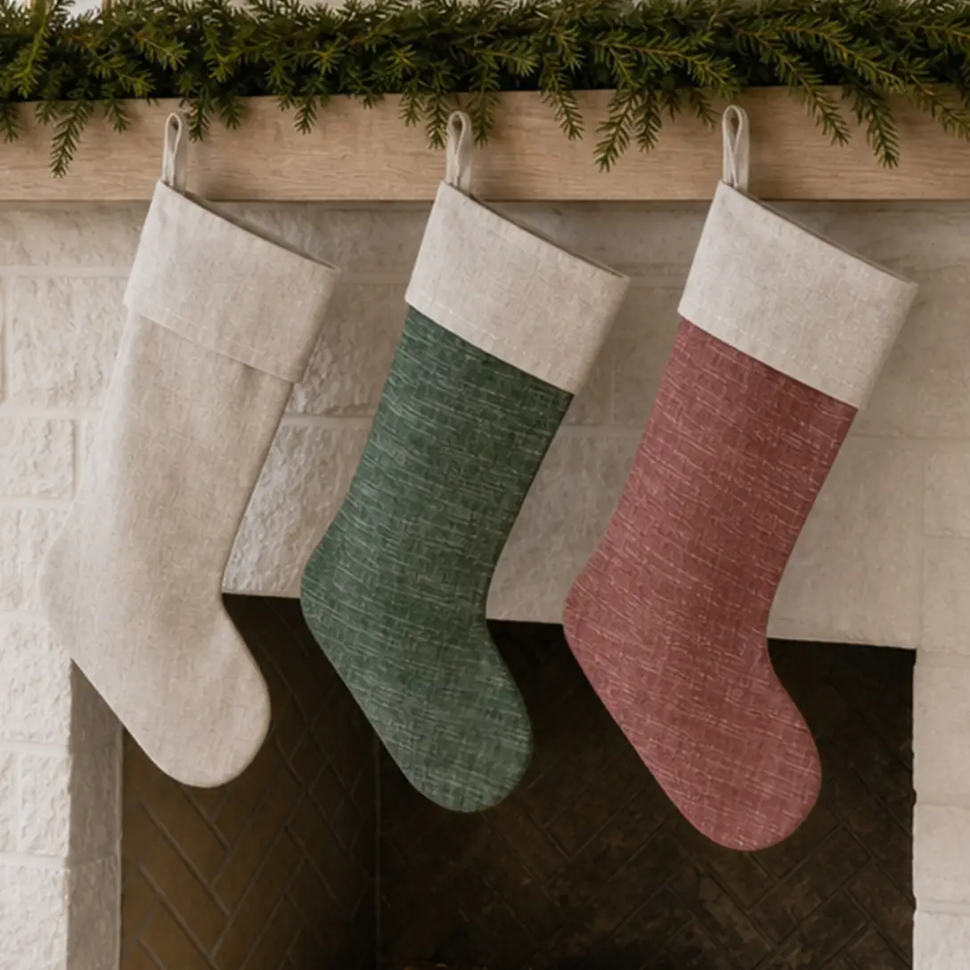 Classic Cotton Christmas Stocking