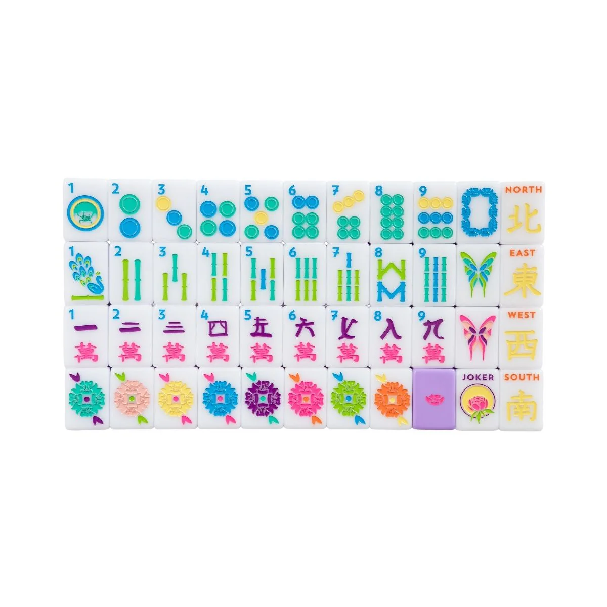 The Brights Mahjong Tiles