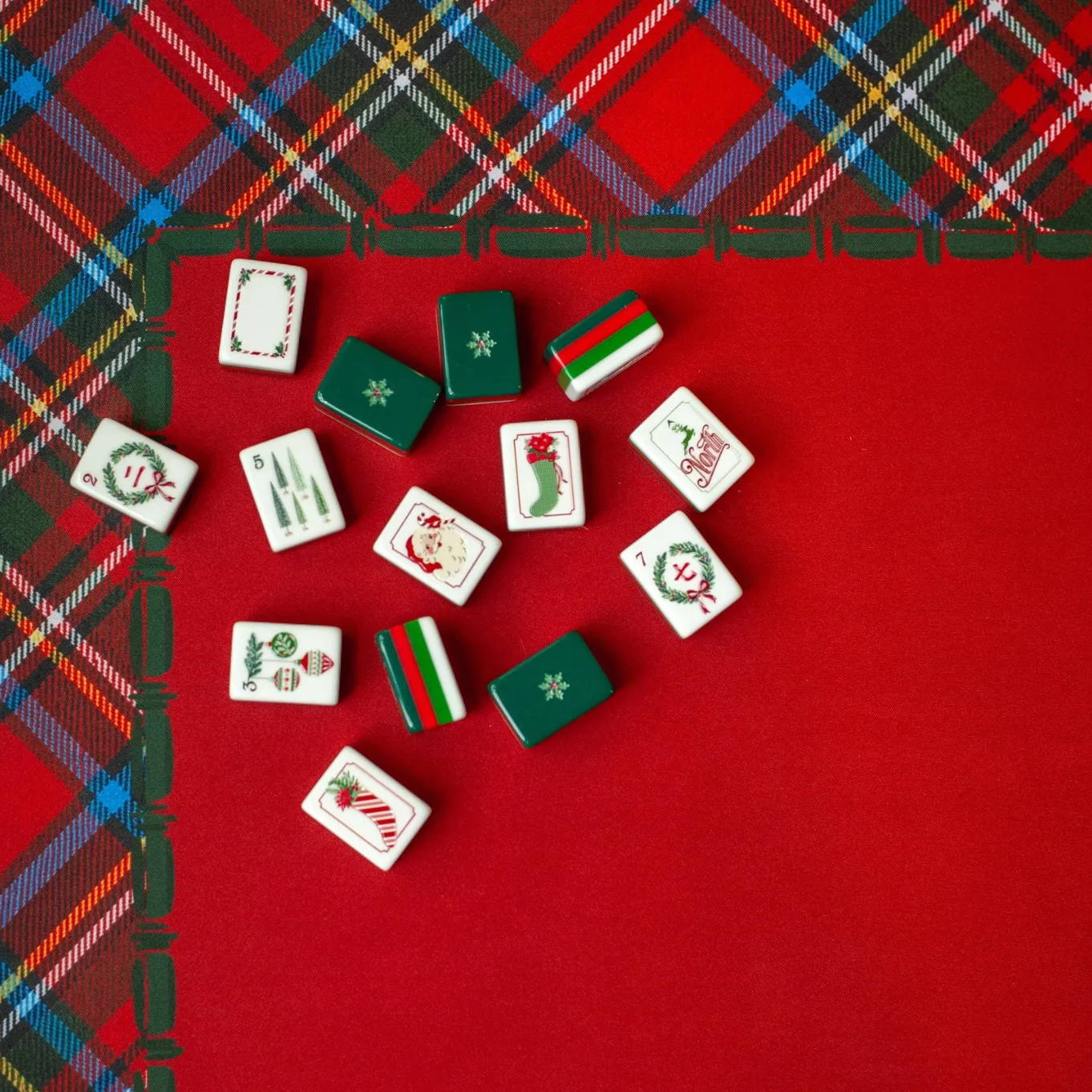 Dear Santa Mahjong Tile Set — alternate view