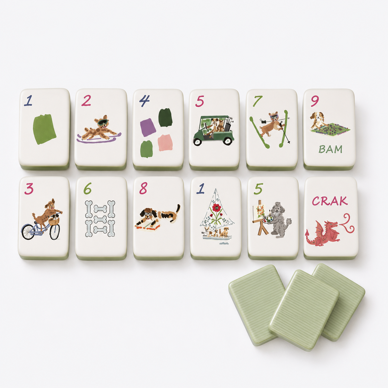 Doggie Dog Mahjong Tile Kit - photo 5