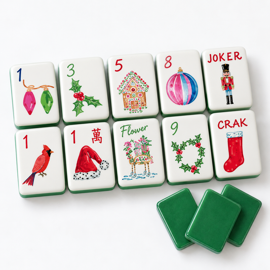 Holiday Lights Mahjong Tile Set